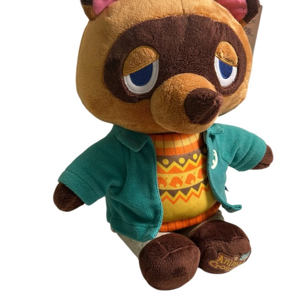 NWT Build A Bear Animal Crossing Tom Nook New Horizons Nordic Sweater Nintendo - Picture 2 of 8